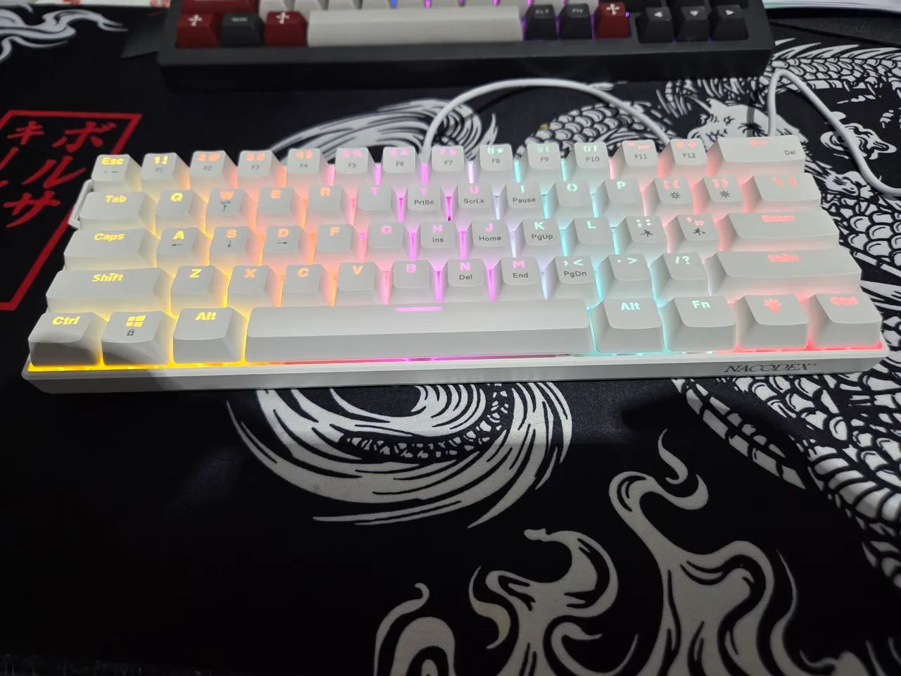 Teclado mecânico com fio Ajazz nk61 60% - Foto 2