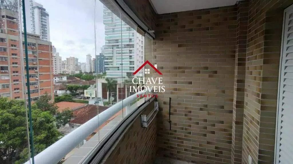 Apartamento com 2 dormitórios para alugar - Santos/SP - Foto 3