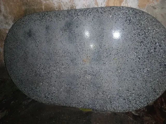 Tampo de mesa Granito Oval PRA SAIR LOGO - Foto 4