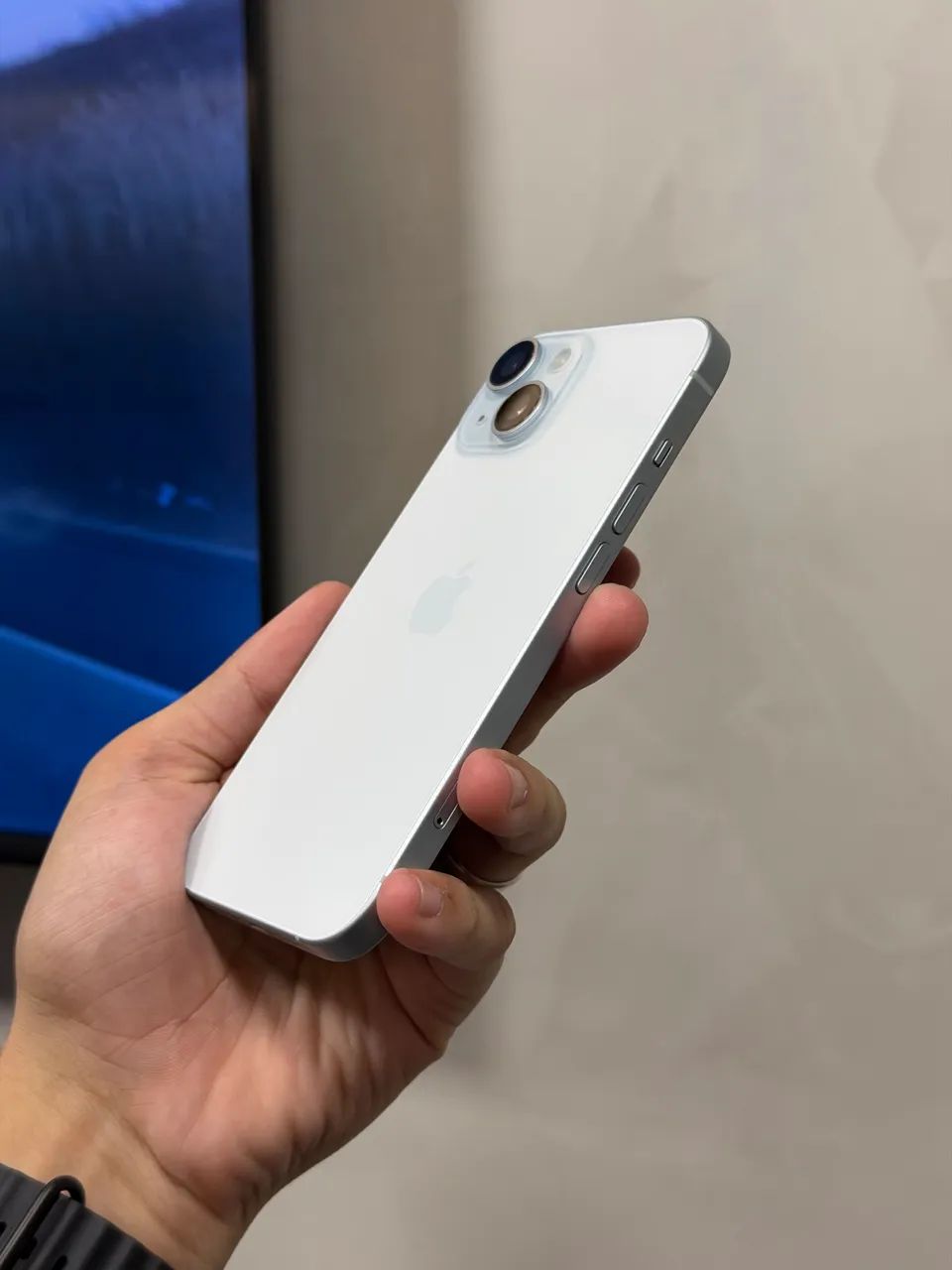iPhone 15 128gb Azul impecavel  Garantia - Foto 3