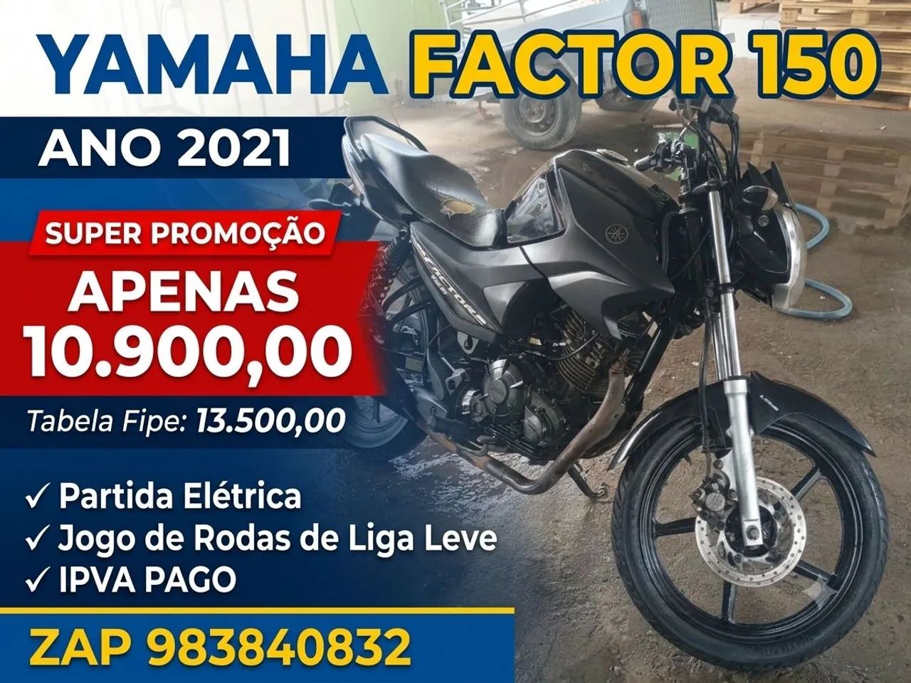 Yamaha Factor 150 2021