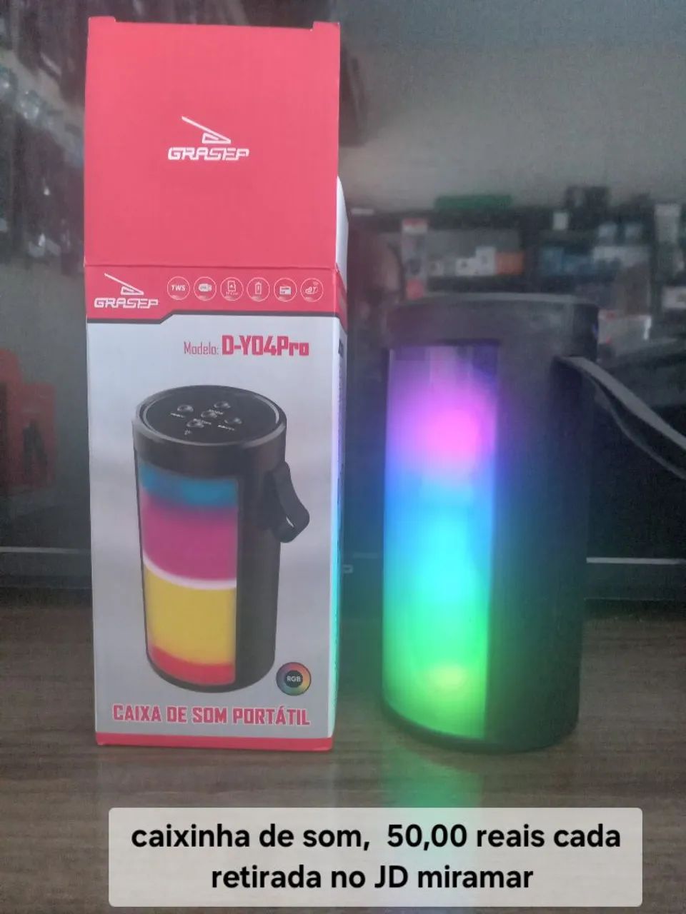 Caixinha de som a 50,00 reais cada - Foto 3