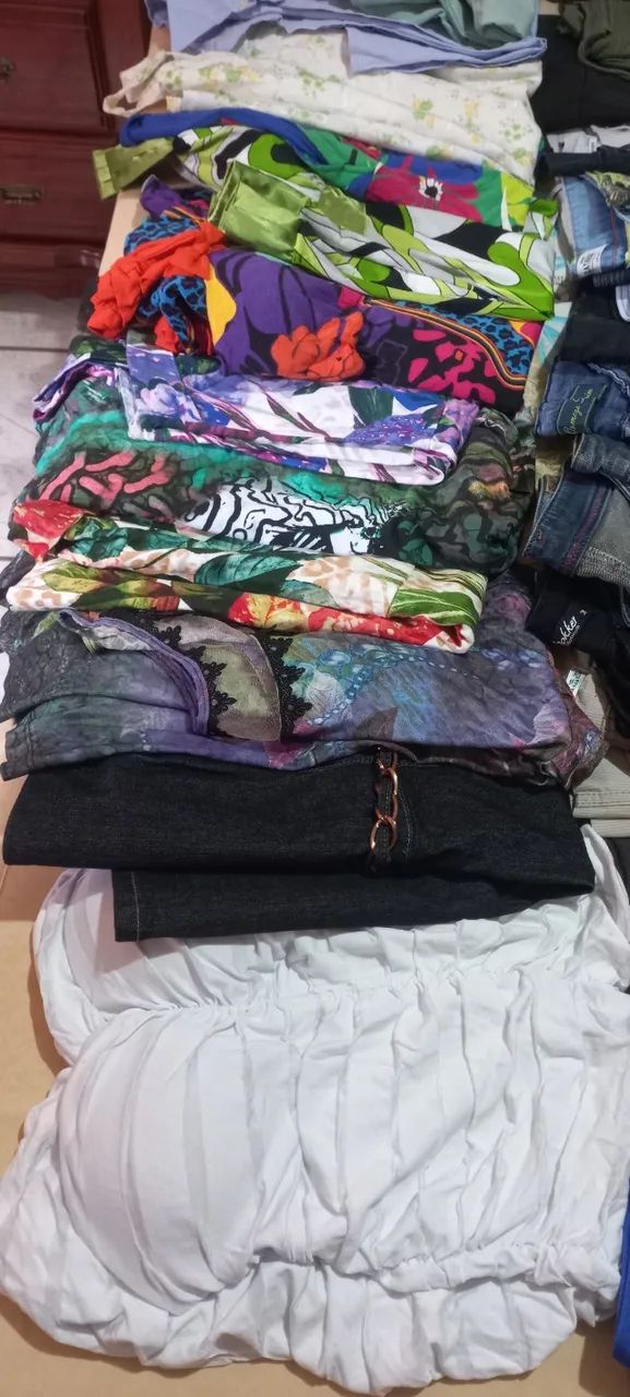 Roupas - lote para brechó - Foto 3