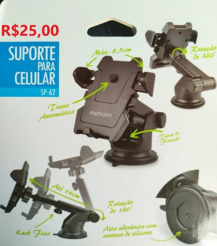 Suporte de celular para carro - Foto 2