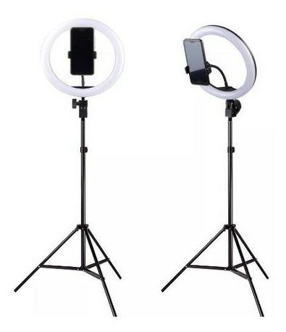 Entrega Grátis!!! Ring Light Foto Make Tripé 2 metros Iluminador Led Com Garantia - Foto 2