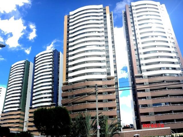 Astúrias, apartamento com 3 suítes, 2 vagas, andar alto, área de lazer completa