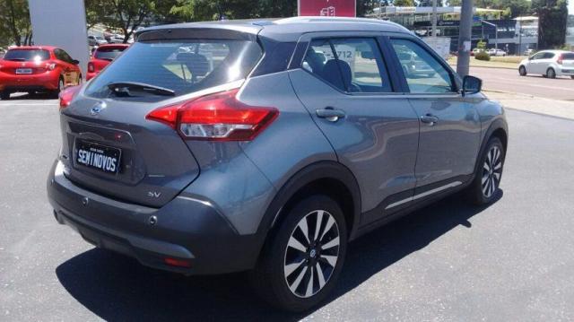 NISSAN KICKS NAC. SV 1.6 16V CVT Cinza 2018/2019 - Foto 4