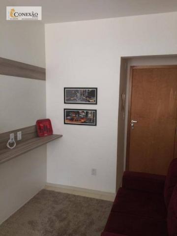 Apartamento com 1 dormitório para alugar, 30 m² por R$ 1.225,00/mês - Centro - São Carlos/ - Foto 3
