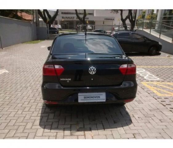 VOLKSWAGEN VOYAGE TRENDLINE G6 1.0 12V FLEX Preto 2017/2017 - Foto 10