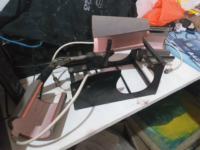 Prensa Térmica pra Sublimação 40x40 8x1, e uma impressora Epson pra tinta sublimática - Foto 6