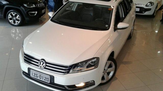 VOLKSWAGEN PASSAT VARIANT 2.0 TSI TIP Branco 2013/2014 - Foto 14