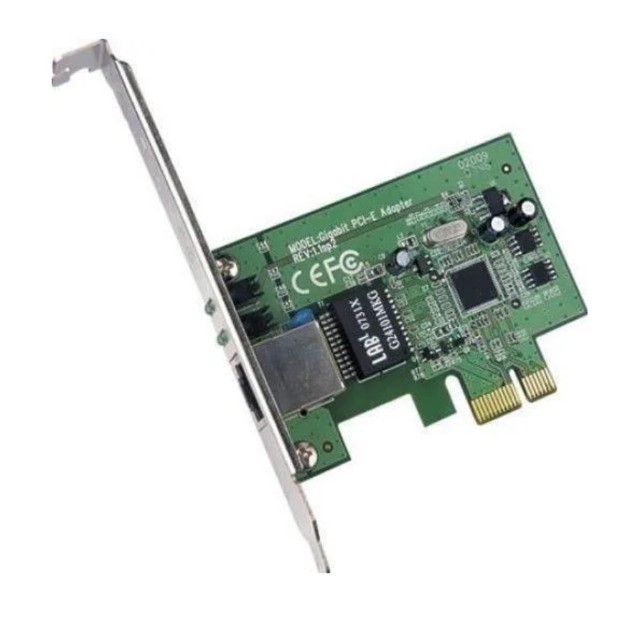 Placa De Rede Pci-e Express Lan Ethernet 100/1000 Gigabit Low Profile - Foto 3