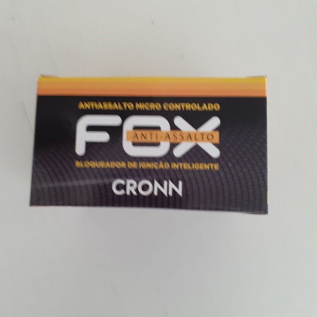 Anti-furto de botão cronn. Garantia de um (1) ano. Novo. Instalado.