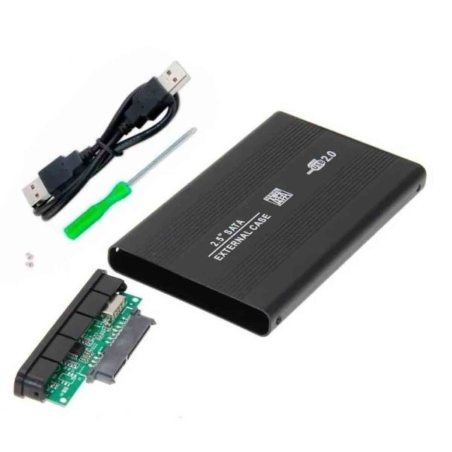 Case 2.5 Gaveta Externa Hd Sata Notebook Pc Xbox Usb
