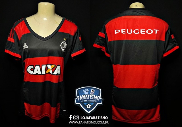 Camisa do Flamengo Oficial I Adidas 2014/2015 Feminina Nova