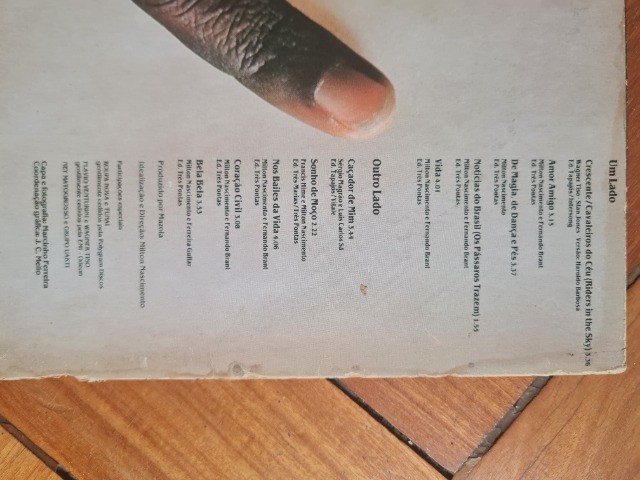 LP Disco Vinil Milton Nascimento Caçador de Mim - Foto 4