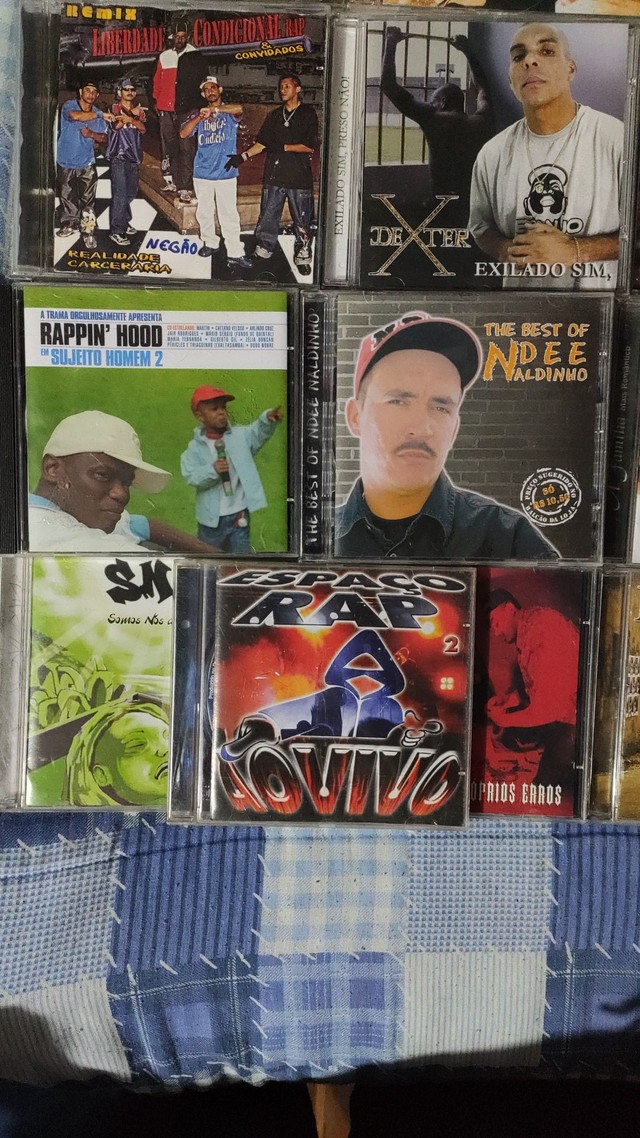Cds de Rap Nacional a venda Racionais Apocalipse 16 Guindart 121 etc