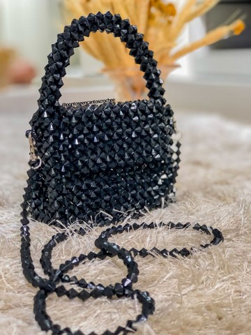 beaded pouch bolsa