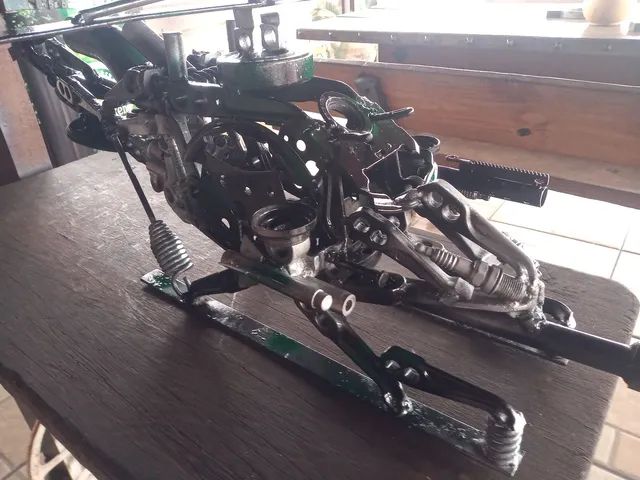 Miniatura helicóptero artesanal  - Foto 3