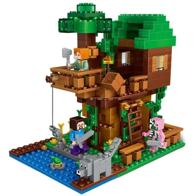 Castelo de Montar – Peças Compatíveis com Lego Colorido, para