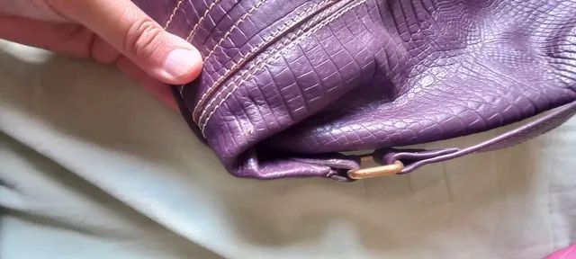 Bolsa couro legítimo 