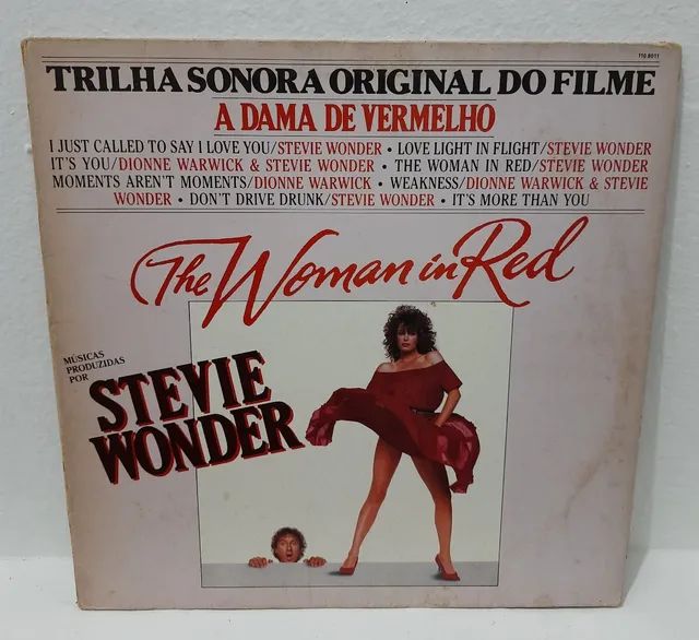 LP A DAMA DE VERMELHO - TRIHA SONORA ORIGINA DO FILME
