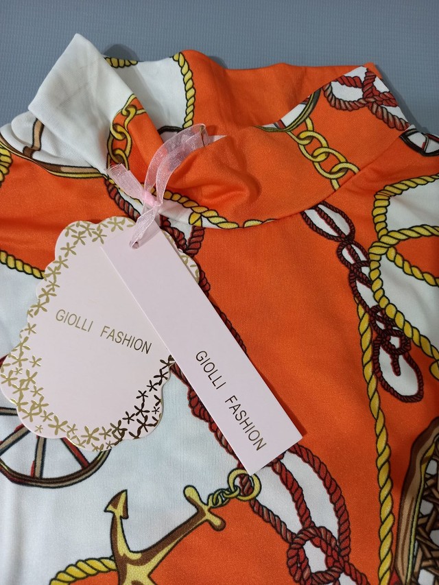 Blusa de manga longa e gola - Foto 4