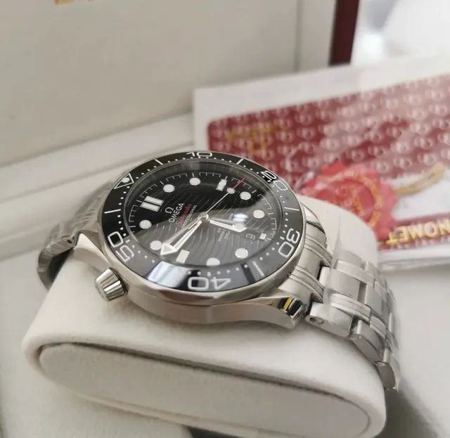 Relógio Omega SeaMaster Automático Preto Premium - Foto 3