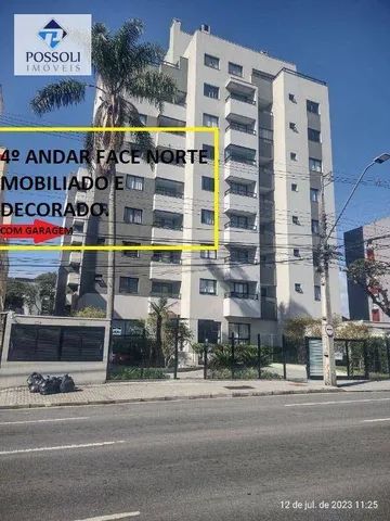 Apartamento com 01 dormitório à venda, 28,00 m² mobiliado R$ 370.000 - Bacacheri - Curitib