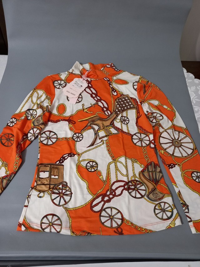 Blusa de manga longa e gola - Foto 3