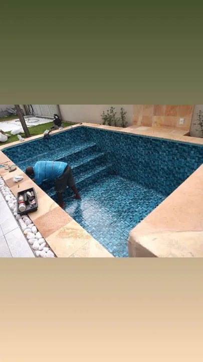 Construção de piscina  - Foto 4