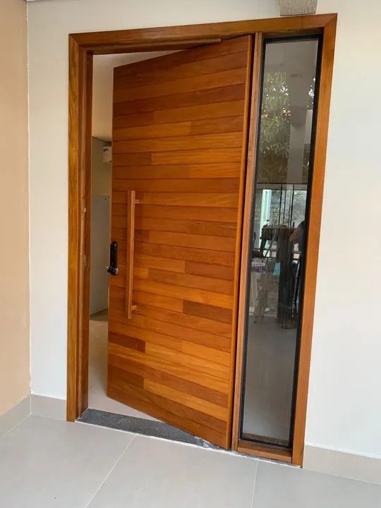 Porta de madeira - maciça  - Foto 6