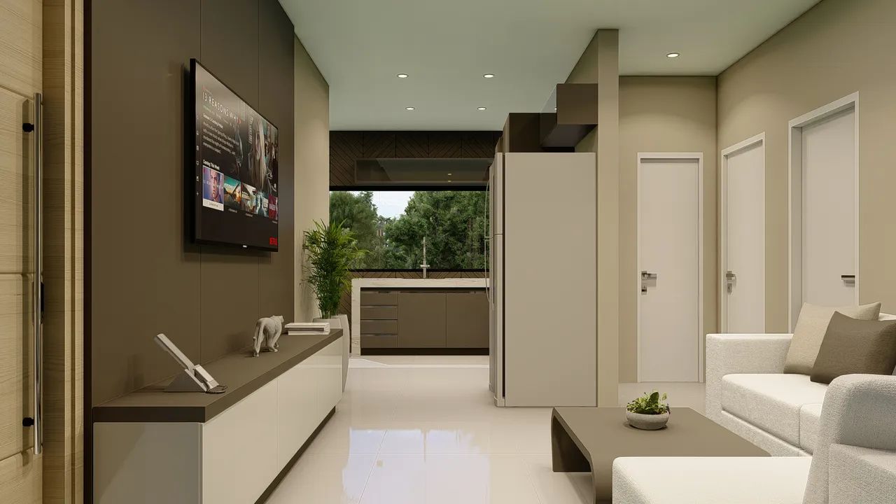 Apartamento com elevador condomínio entrelagos etapa 01 - Foto 6