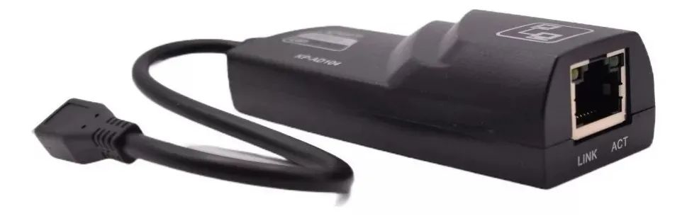 Adaptador Conversor Micro Usb X Rede Rj45 10/100mbps Knup  Loja Coimbra Computadores  - Foto 4
