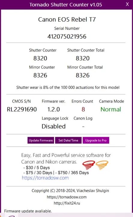 Câmera EOS Rebel T7 com Lente EF-S 18-55mm IS II - Foto 6