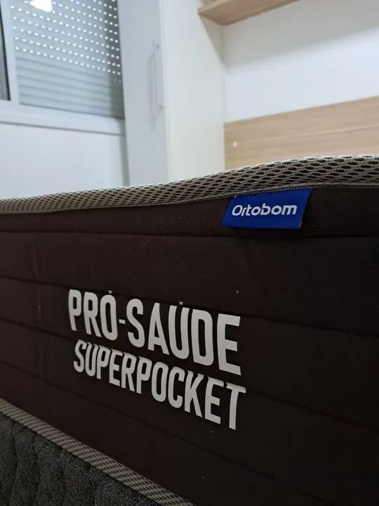 Colchão Pró Saúde Superpocket Casal NOVO - Foto 6