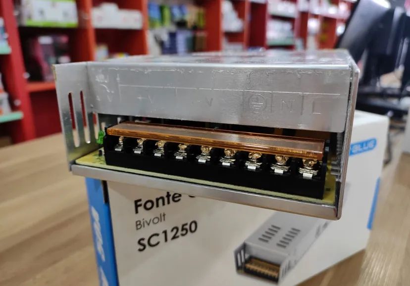 Fonte 50A para som automotivo nova na caixa  - Foto 3