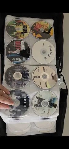 2100 filmes em DVD acondicionados em pastas - Foto 3