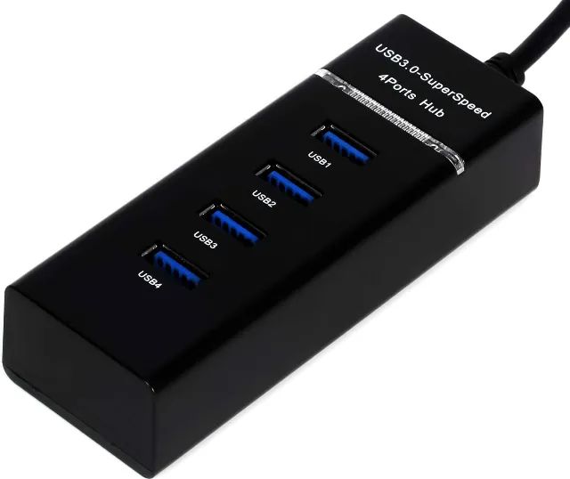 Hub Cabo Usb 3.0 Extensor 4 Portas High Speed Hd Pen Drive - Foto 4