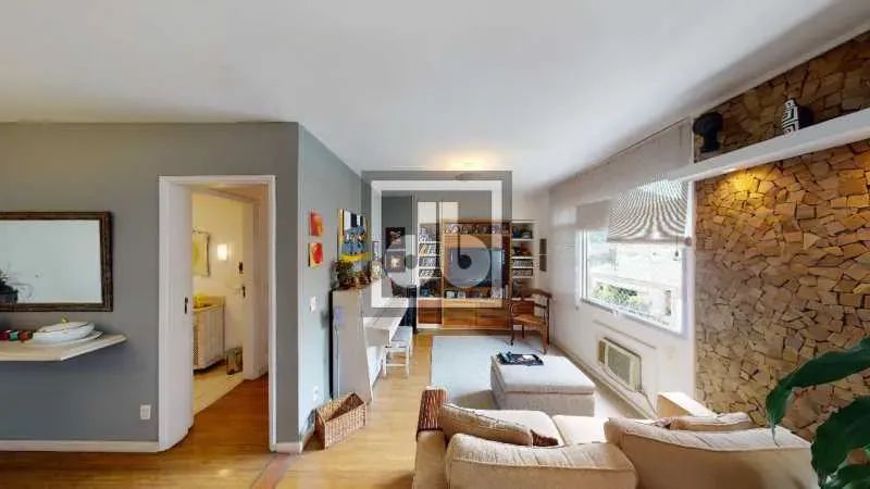 Apartamento p venda Lagoa , andar alto, vista livre , 3 quartos suite 1 vaga escriturada - Foto 4