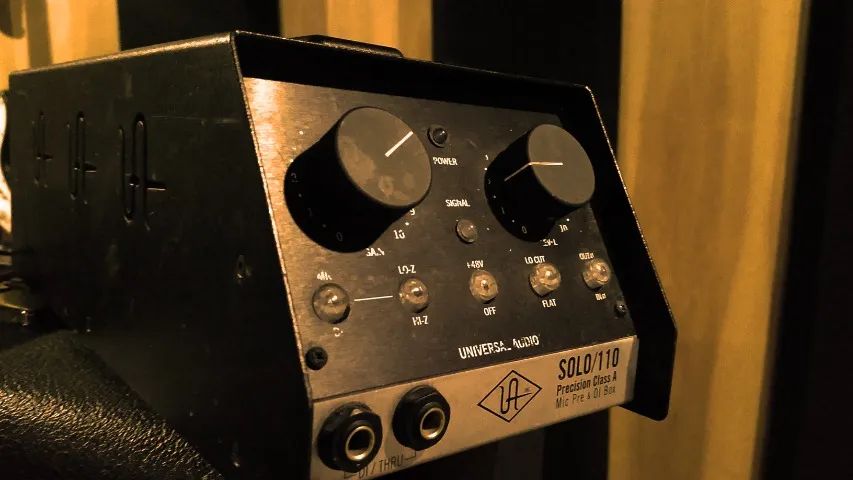 Pré-amplificador Universal Audio solo 110 perfeito estado. - Foto 3