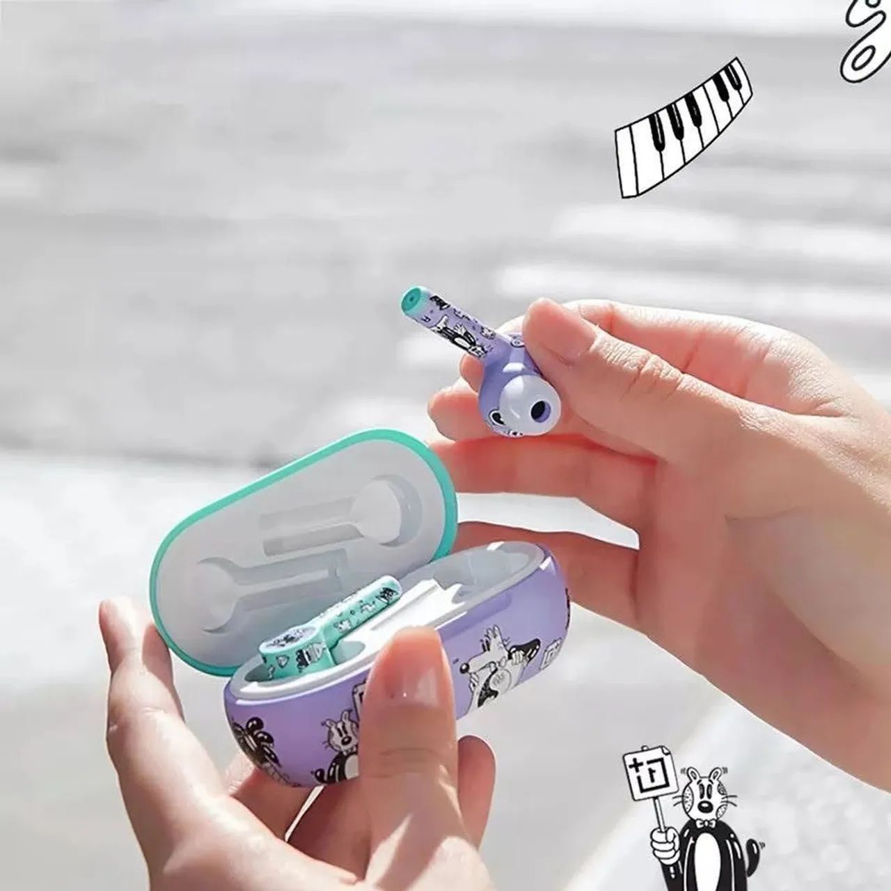 OnePlus Buds Z - Steven Harrington - Bluetooth 5.0 - Limited Edition - Global - Foto 5