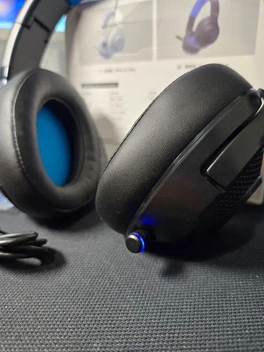 Headset Gamer com Microfone - Novo - Foto 4