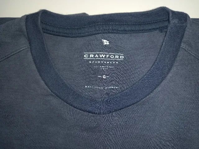Blusa Crawford Azul Tamanho G - Foto 4
