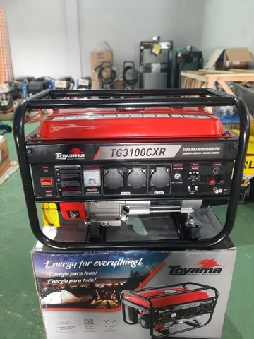 Gerador de Energia 3.1 kva Gasolina Mono 220v - Toyama (Novo)