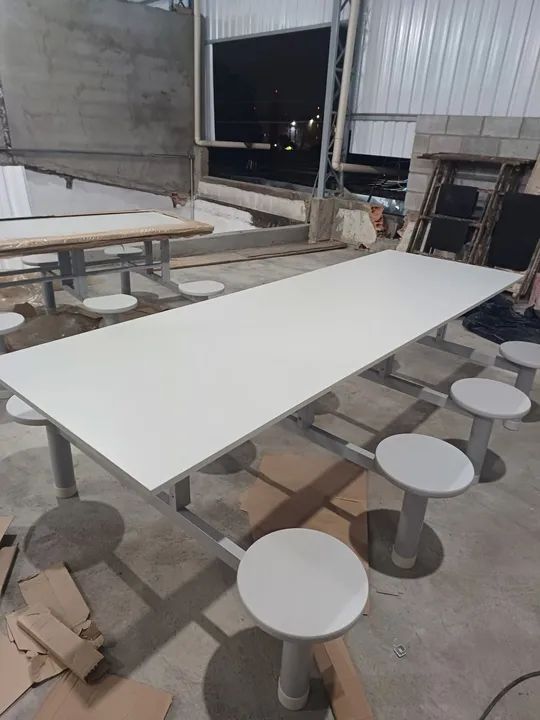 Mesas de refeitórios de 4 A 8 lugares,veja preços na Descrição  - Foto 6