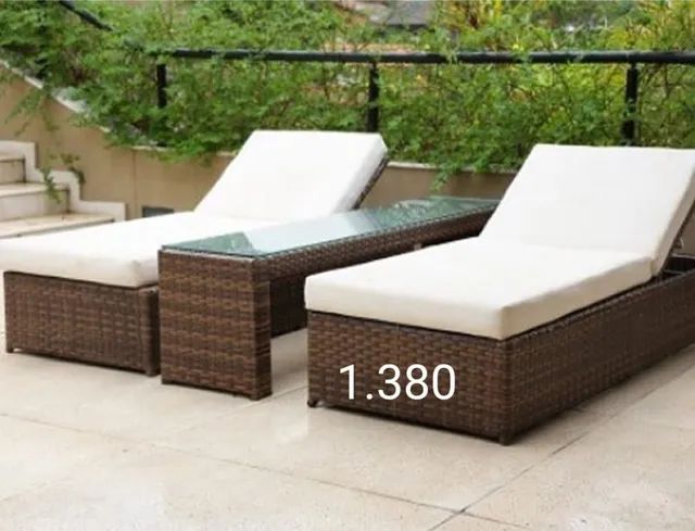 VALORES NAS FOTOS! CHAISE JOGO DE SOFÁ MESA CADEIRAS  - Foto 2