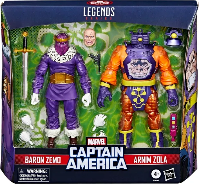 Baron Zemo E Arnim Zola Marvel Legends - Lacrado