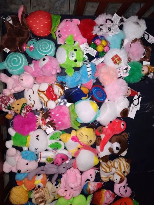 Lote de chaveiro de pelucia - Foto 4