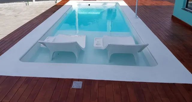 Piso Deck Cimentício Antiderrapante 50x50 Marrom - Foto 5